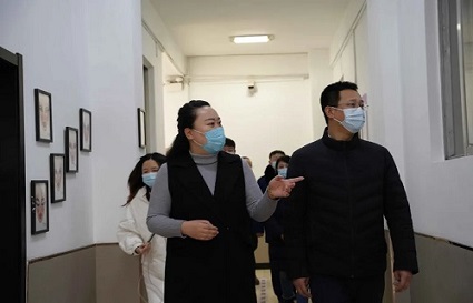 快连沈阳化妆学校_校园安全和疫情防控工作检查