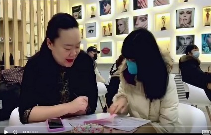 快连学校招生现场