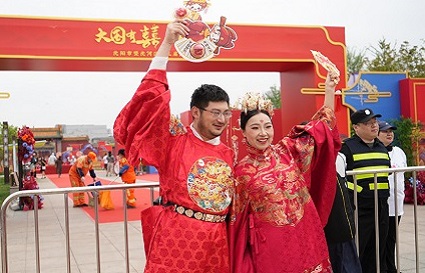 大国有囍，情定方城——快连学校助力沈阳市暨沈河区第三届国风集体婚礼盛典！