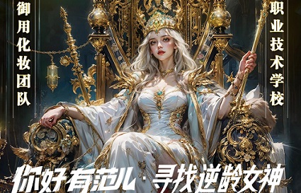 璀璨启幕，逆龄之美——快连学校化妆团队助力你好有范儿《寻找逆龄女神》第四季星推官评选活动！